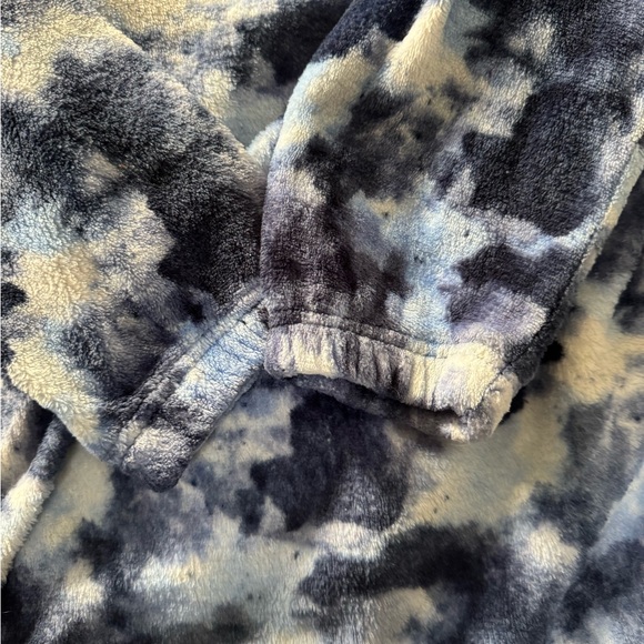 Wonder Nation Blue and White Fleece Hoodie - Picture 4 of 5